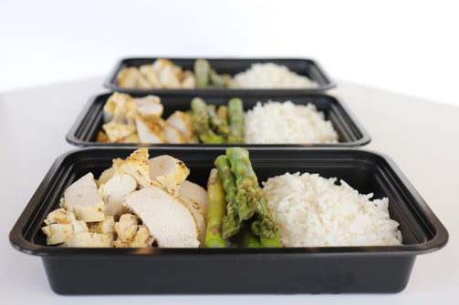 chicken breast with steamed asparagus and basmati rice bowl meal delivery plan