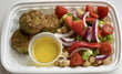 Yiayia's Cornilias Chickpea Salad, oven baked Falafel - FIT BY ELIA