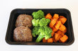 Ground Turkey Patty with Sweet Potatoes and Steamed Broccoli - FIT BY ELIA